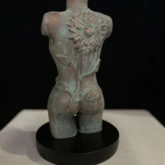Patina of Strength-Dahlia's Perseverance by Janice Maclean