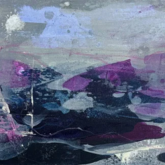 Fuchsia landscape 1 by Kate Masters