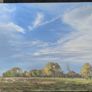 October Afternoon in Poolesville Maryland by Nicholas McGaffin