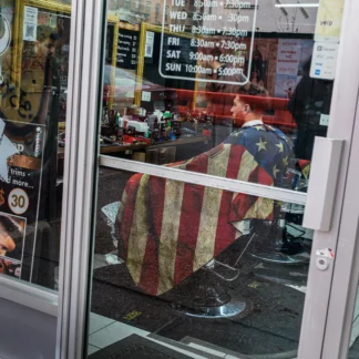 American Haircut, New York City by Suzanne McIntire