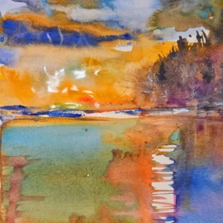 Potomac Sunset by Jeanne McIntyre