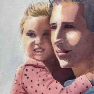 Father and Child by Evelyn McKay