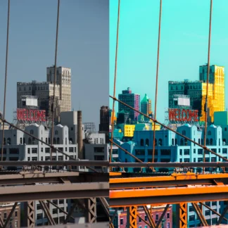 NYC in Color Voltage by Eduardo Mejia