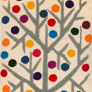 "Lollipop Tree" by Michael Heilman Rug