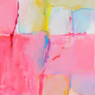 Pink Grid 1 by Christina Murray