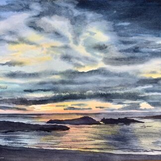 On the Shores of Oahu by Ginya Truitt Nakata