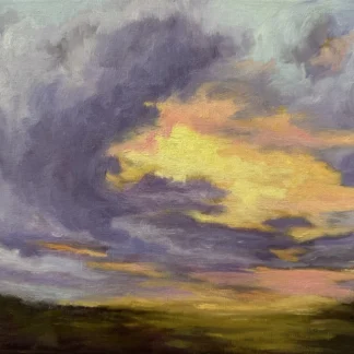 Purple clouds by Sonia Nayar