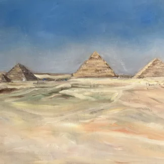Giza Pyramids by Ann Pham