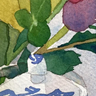 Bouquet with Clover by Maureen Rabinovitz