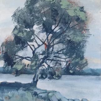 Edge of the Water (Gray Day) by Jay Ryan