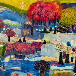 Mountain Springtime by Liz Santulli