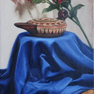 Ancient Oil Lamp by Avery Schoenberger