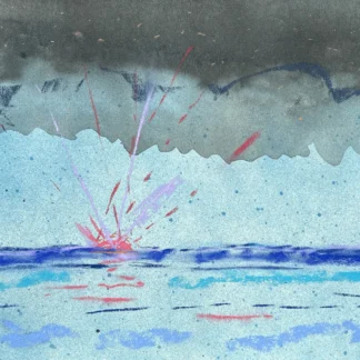 Morning Fireworks by Stuart Searles
