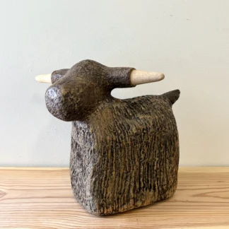 The brown goat by Farid Shahsavarani