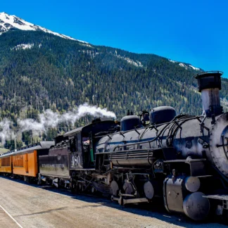 Durango - Silverton Train in Colorado by Lewis Smith