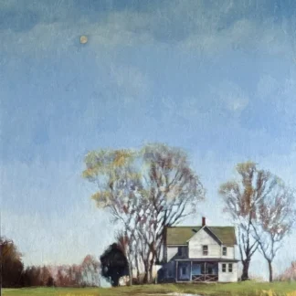 FARMHOUSE UNDER THE MOON by Marilynn Spindler