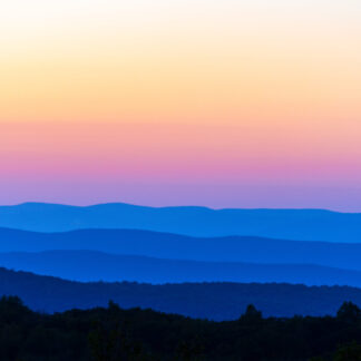 Blue Ridge Mountains by Carol Stalun