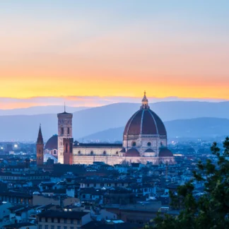 Florence Sunset by Carol Stalun