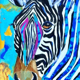 Zebra Vibes by Melanie Z Stanley