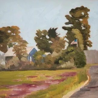 Salt Grass Point Road by Babara Stepura