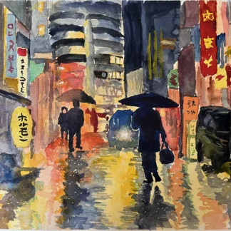 Tokyo Night by Alice Stock