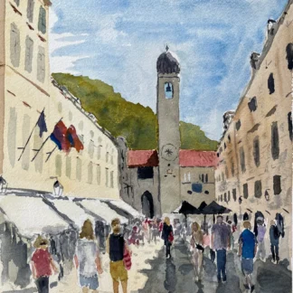 Day in Dubrovnik by Alice Stock