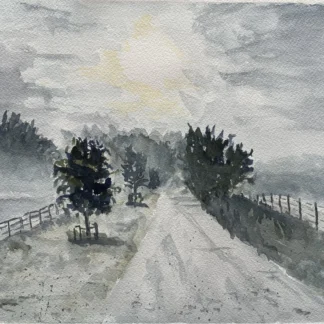 Wintry Road by Alice Stock