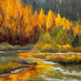 Beneath The Golden Aspens by Jennifer Tallarico