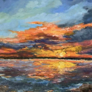 Sonata of Sunset's Last Yellow Rays by Jennifer Tallarico