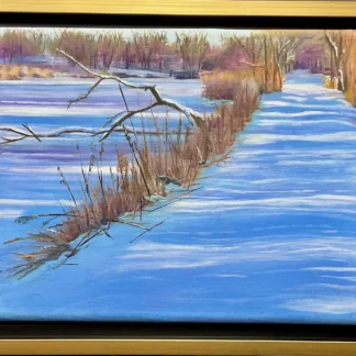 Frozen Pond by Maragret Teague