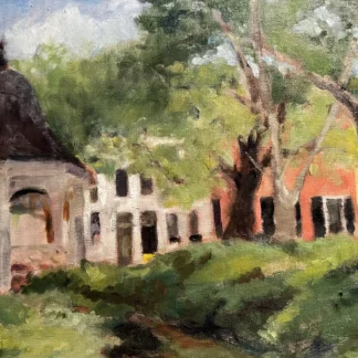 Garden at Carlyle House by Karen Thuermer
