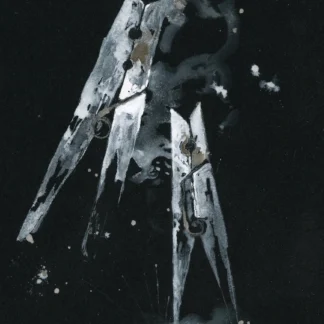 Clothespins on Black by Alexandra Tolstoy