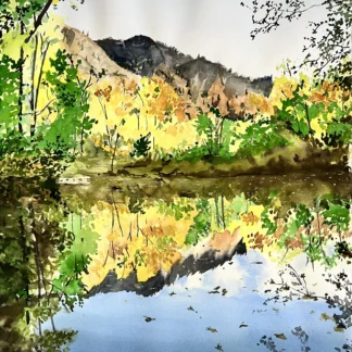 Peak Reflections by Ginya Truitt Nakata
