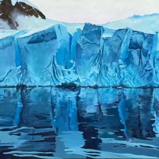 Antarctic Glacier by Tish Tyson