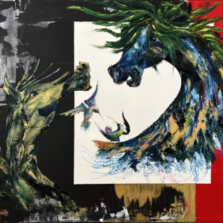 Echoes en Rouge et Noir by Monzen Tzen