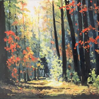 Glowing Pathway by Peter Ulrich