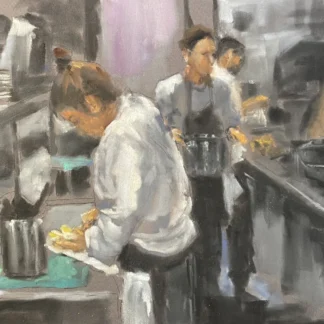 Lunch Prep by Ann Wallace