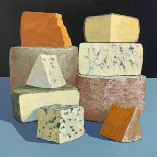 Stilton and Cornish Yarg by Gale Wallar