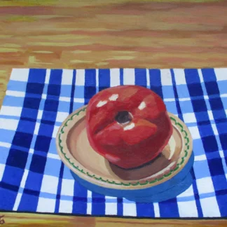Garden Tomato at Night by Paul Zapatka