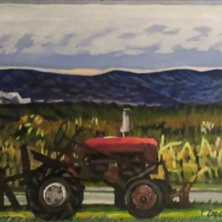 Leesburg Tractor, Blue Ridge Mountains, VA by Paul Zapatka