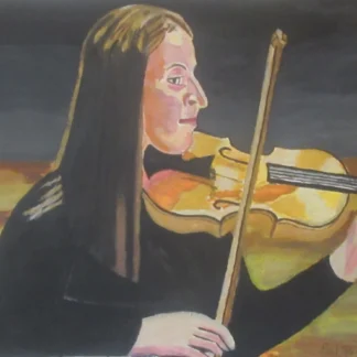 2023 Christmas-Classical Violinist by Paul Zapatka