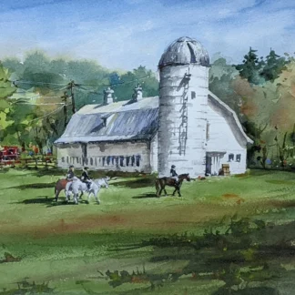 Horse Barn by Vicky Zhou